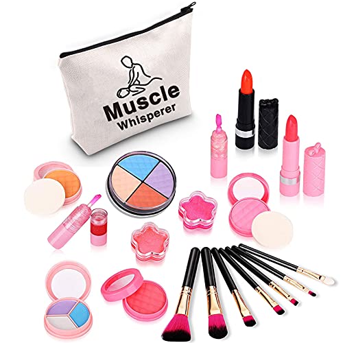 ZJXHPO Message Therapy Gift Muscle Whisperer Makeup Bag Physical Therapist Gi...