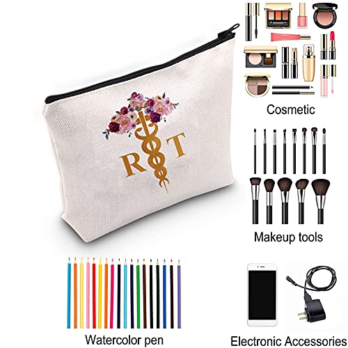 ZJXHPO Respiratory Therapist Gift RT Makeup Bag Graduation Gift for Respirato...
