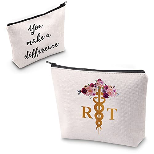 ZJXHPO Respiratory Therapist Gift RT Makeup Bag Graduation Gift for Respirato...