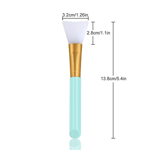 2PCS Silicone Face Mask Brushes，for Facial Mud Mask, Clay, Body Lotion and B...