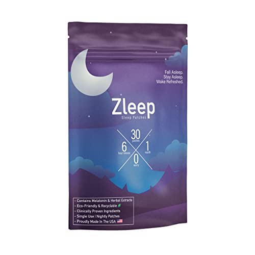 Zleep - Sleep Patches w/ Dream Complex to Improve Quality Sleep and Eliminate...