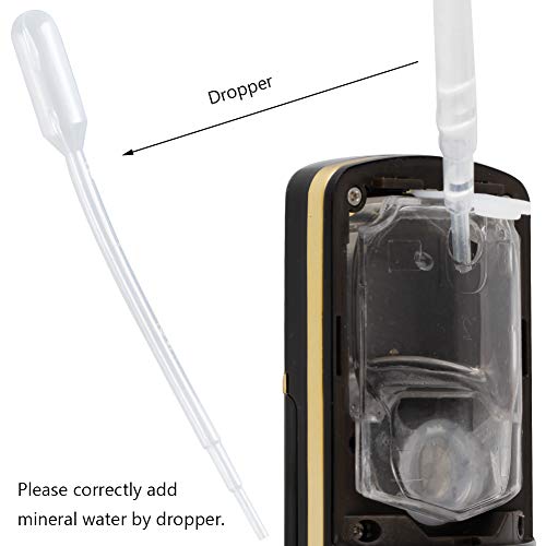 Nano Facial Mister Spray Portable USB Rechargeable Mini Face Humidifier Handy...