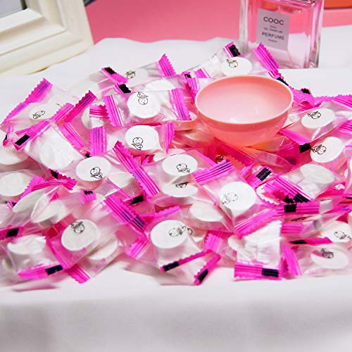 100 pcs Compressed Facial Mask Sheet Beauty DIY Disposable Mask Paper Natural...