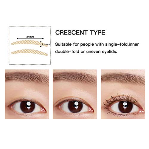 480pcs Invisible One-sided Sticky Eyelid Tapes Sticker, Instant Eye Lift Stri...