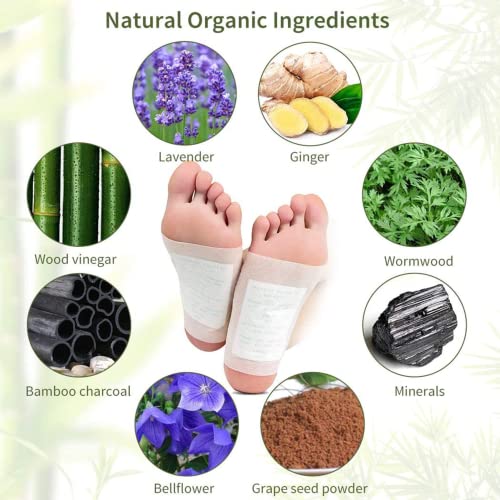 Anti Swelling Ginger Patch,Ginger Foot Pads for Foot Care, Relieve Stress Imp...