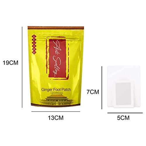 Anti Swelling Ginger Patch,Ginger Foot Pads for Foot Care, Relieve Stress Imp...