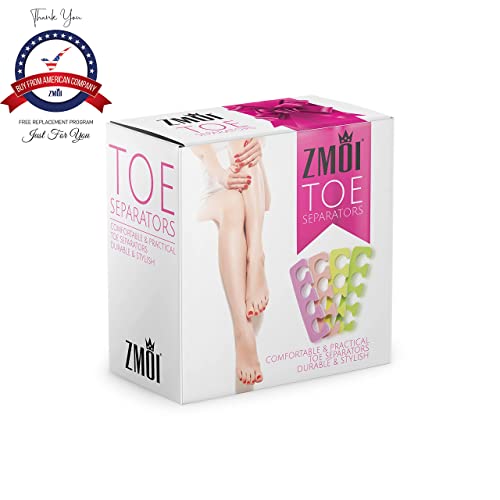 Toe Separators Set - Premium Pedicure Tool Kit 24 Pieces Super Soft & Durable...