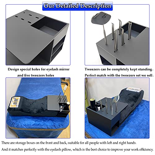 Eyelash Extension Pillow Shelf Stand,Professional Lash Makeup Supplies Displa...