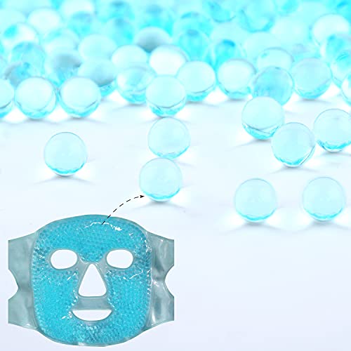 Cold Face Eye Mask Ice Pack Reduce Face Puff,Dark Circles,Gel Beads Hot Heat ...