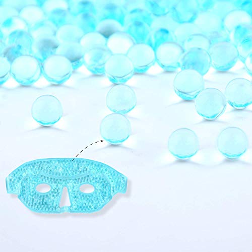 Ice Face/Eye Mask for Woman Man, Heated Warm Cooling Reusable Gel Beads ice M...