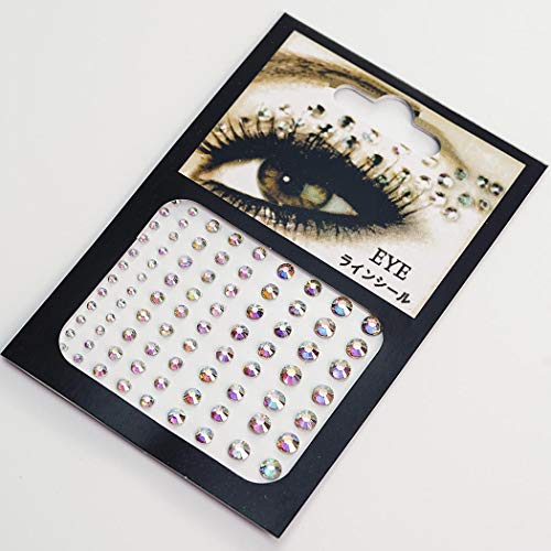 Zoestar Crystal Eye Jewels Breast Gems Festival Rave Stickers for Women (Styl...