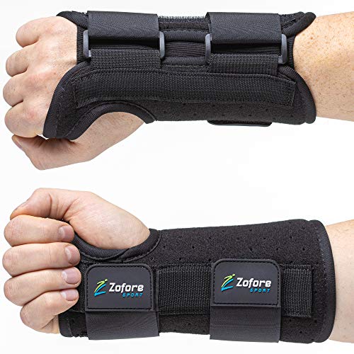 Carpal Tunnel Wrist Brace Support and Metal Splint Stabilizer [Single] - Help...