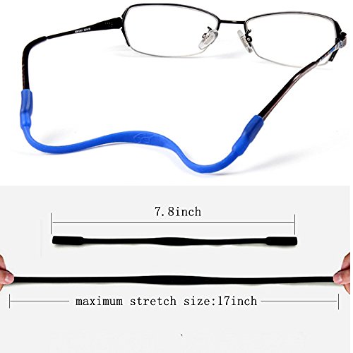 12 Colors Anti-slip Glasses Strap Sports Glasses Strap Holder for Kids,Glasse...