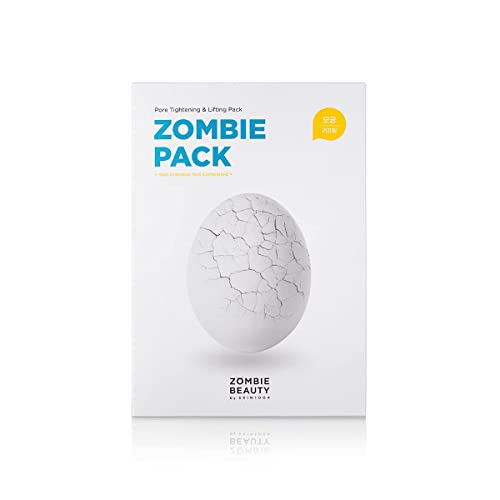 SKIN1004 Zombie Pack (1box - 8ea) | Wash off Face Mask for Aging Skin, Fine L...