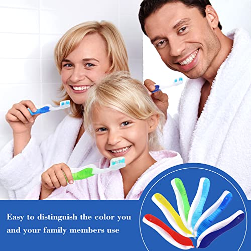 6 Pieces Travel Toothbrushes Folding Portable Toothbrush Foldable Toothbrush ...