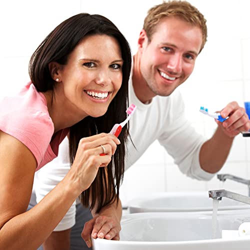 6 Pieces Travel Toothbrushes Folding Portable Toothbrush Foldable Toothbrush ...