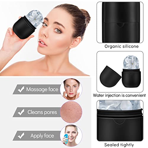 Ice Face Roller Beauty Ice Facial Roller for Face Skin Care Silicone Ice Stic...