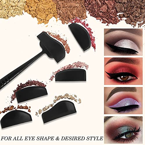 Eyeshadow Stamp Eyeshadow Crease Line Kit - Silicone Eyeshadow & Eyeliner App...