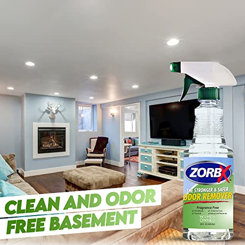 ZORBX Unscented Odor Remover Spray - Perfect Solution for Strong Odor | Advan...