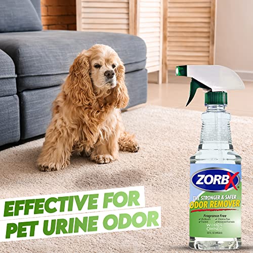 ZORBX Unscented Odor Remover Spray - Perfect Solution for Strong Odor | Advan...