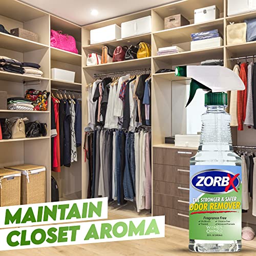 ZORBX Unscented Odor Remover Spray - Perfect Solution for Strong Odor | Advan...