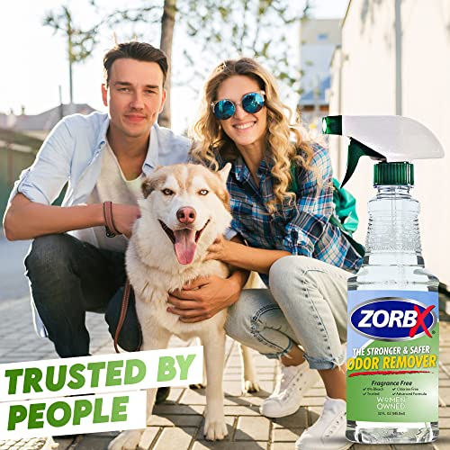ZORBX Unscented Odor Remover Spray - Perfect Solution for Strong Odor | Advan...