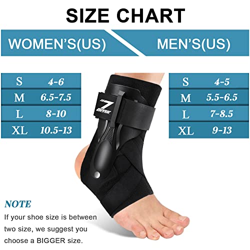 ZOUYUE Ankle Brace, Ankle Support Brace for Ankle Sprains, Ankle Braces for M...