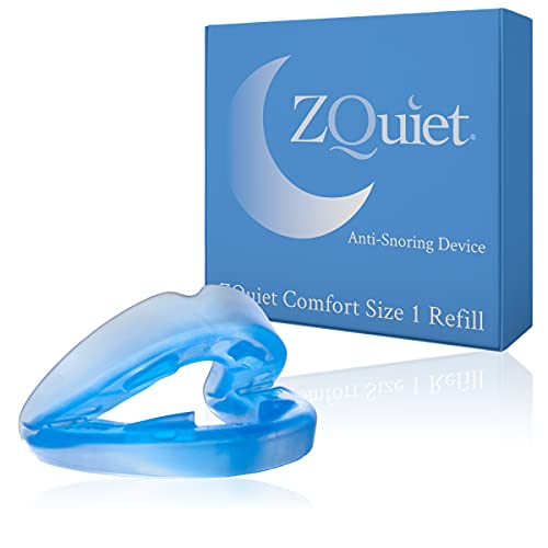ZQuiet Anti-Snoring Mouthpiece Solution - Comfort Size #1 (Single Device) - M...