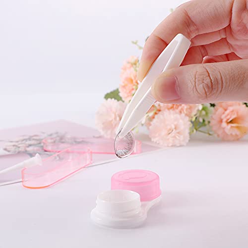 10pcs Contact Lenses Removal Tool,Contact Lens Remover Tweezers and Inserter ...