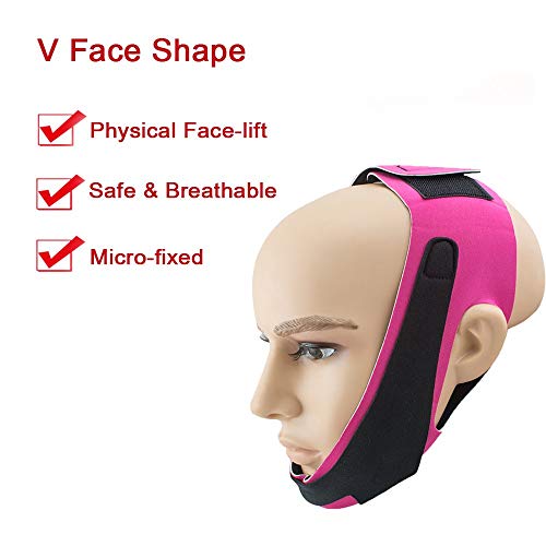 Face Lift Mask Face Slimming Belt Anti Wrinkle Lift V Face Line Face Lifting ...