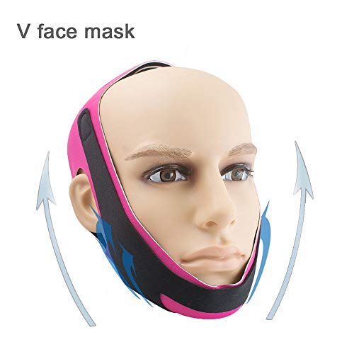 Face Lift Mask Face Slimming Belt Anti Wrinkle Lift V Face Line Face Lifting ...