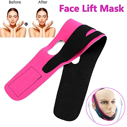 Face Lift Mask Face Slimming Belt Anti Wrinkle Lift V Face Line Face Lifting ...