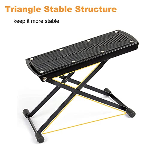 Pedicure Foot Rest, Non-Slip Sturdy Shower Foot Rest for Shaving Legs, 6-Posi...