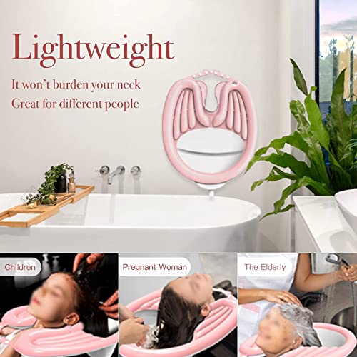 Mobile Salon - Adjustable Fold Portable Inflatable Rinse Basin with Air Pump ...