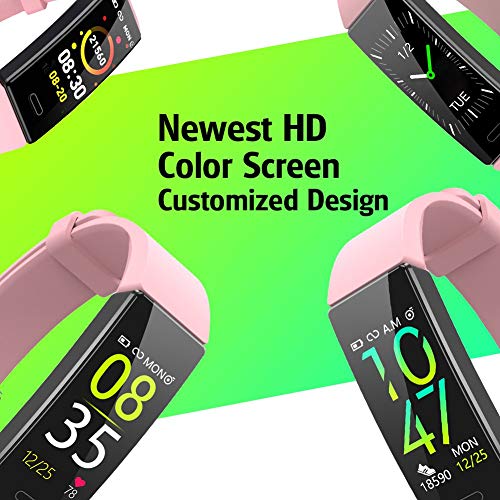 ZURURU Fitness Tracker with Blood Pressure Heart Rate Sleep Health Monitor fo...