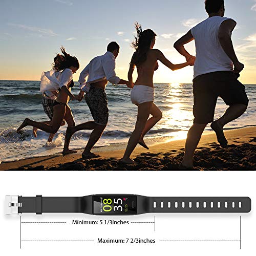 ZURURU Fitness Tracker with Blood Pressure Heart Rate Sleep Health Monitor, W...