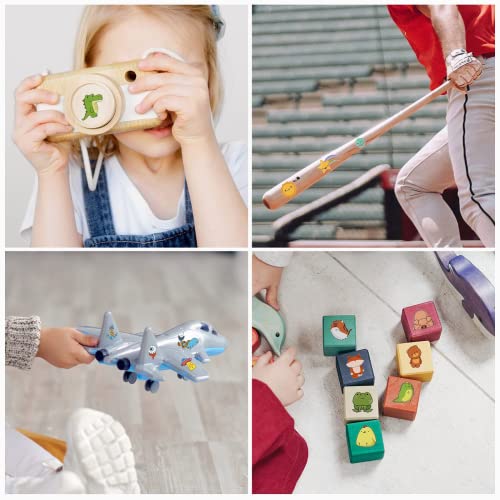 Temporary Tattoos for Kids | 120 Glitter + 20 Luminous Kids Tattoos | Birthda...