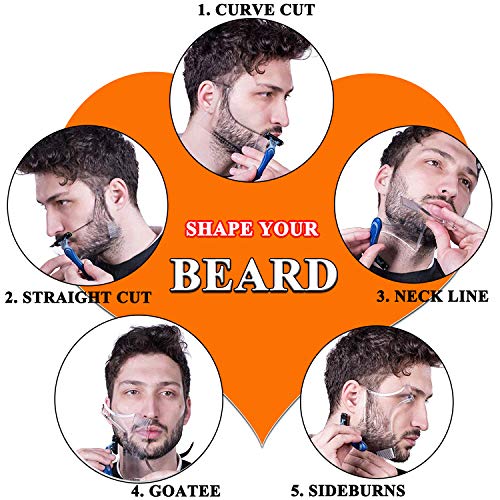 Beard Shaping Styling and haircut tools for men - Perfect for Hairline Line-u...