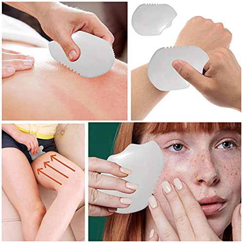 Gua Sha Scraping Massage Tools, Bian Stone Traditional Acupuncture Massage To...