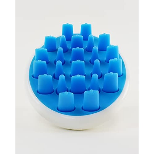 Zyllion Hair Shampoo Brush and Scalp Massager Care for Dandruff Removal, Scru...