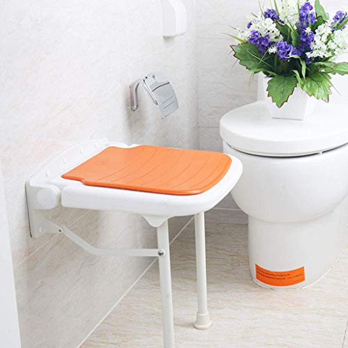 ZYLZL Shower Chair,Bathtub Seat Folding Shower Seat Bench Wall Shower Chair, ...