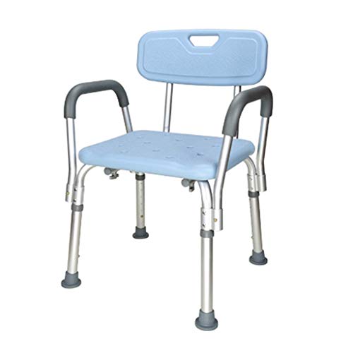 ZYLZL Shower Chair,Pregnant Woman Bath Stool Chair with Safety Handle Backres...
