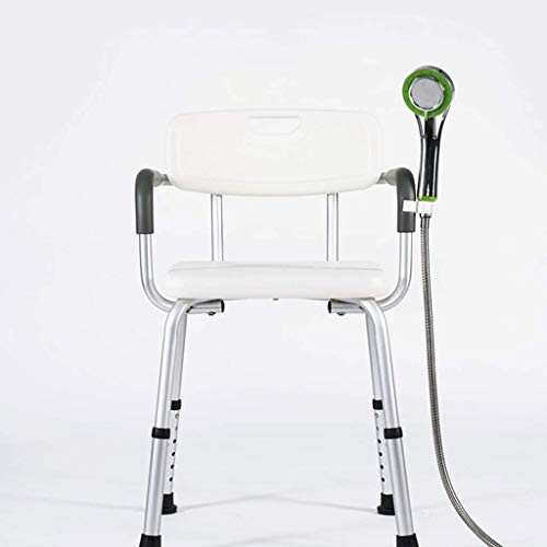 ZYLZL Shower Chair,Pregnant Woman Bath Stool Household Shower Seat Bench with...