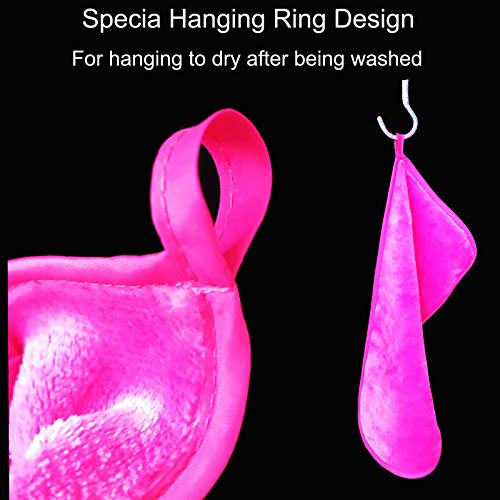 Makeup Remover Towel (6 Pack), Reusable Microfiber Makeup Remover Cloth Remov...