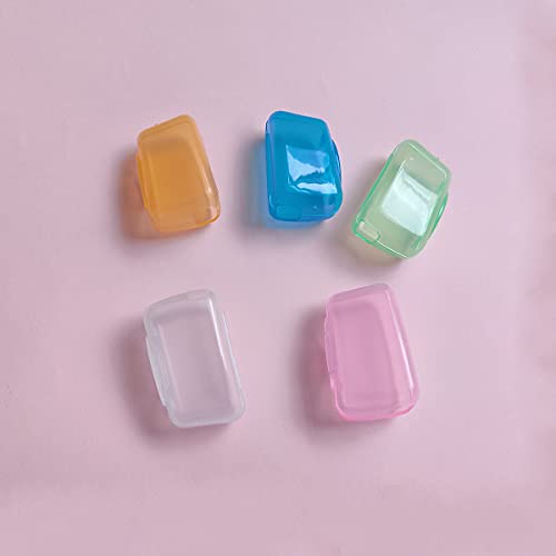 10 Pieces Portable Toothbrush Containers Travel Toothbrush Cap Cover Tooth Br...