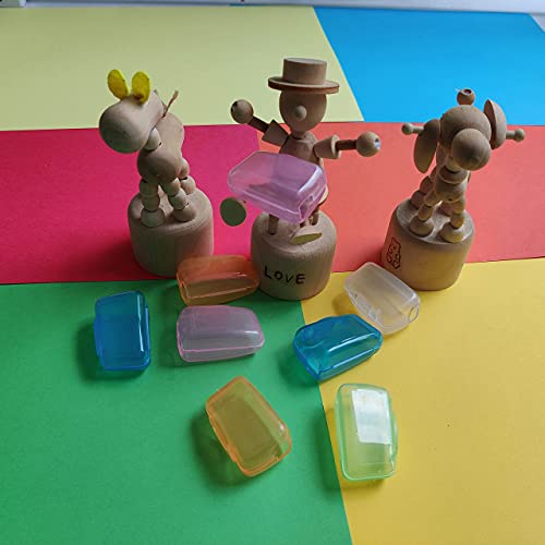 10 Pieces Portable Toothbrush Containers Travel Toothbrush Cap Cover Tooth Br...