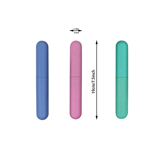 4 Pack Travel Toothbrush Case, Holder Toothbrush Travel Containers for Trip H...