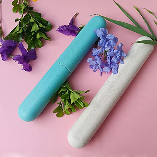 4 Pack Travel Toothbrush Case, Holder Toothbrush Travel Containers for Trip H...