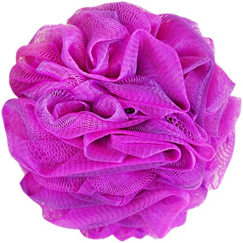 Loofah Bath Sponge XL 75g Set of 4 Bright Colors by À La Paix - Soft Exfoliat...