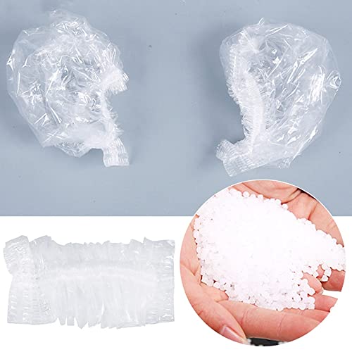 Clear Disposable Ear Protectors Waterproof Ear Covers for Hair Dye Shower Bat...